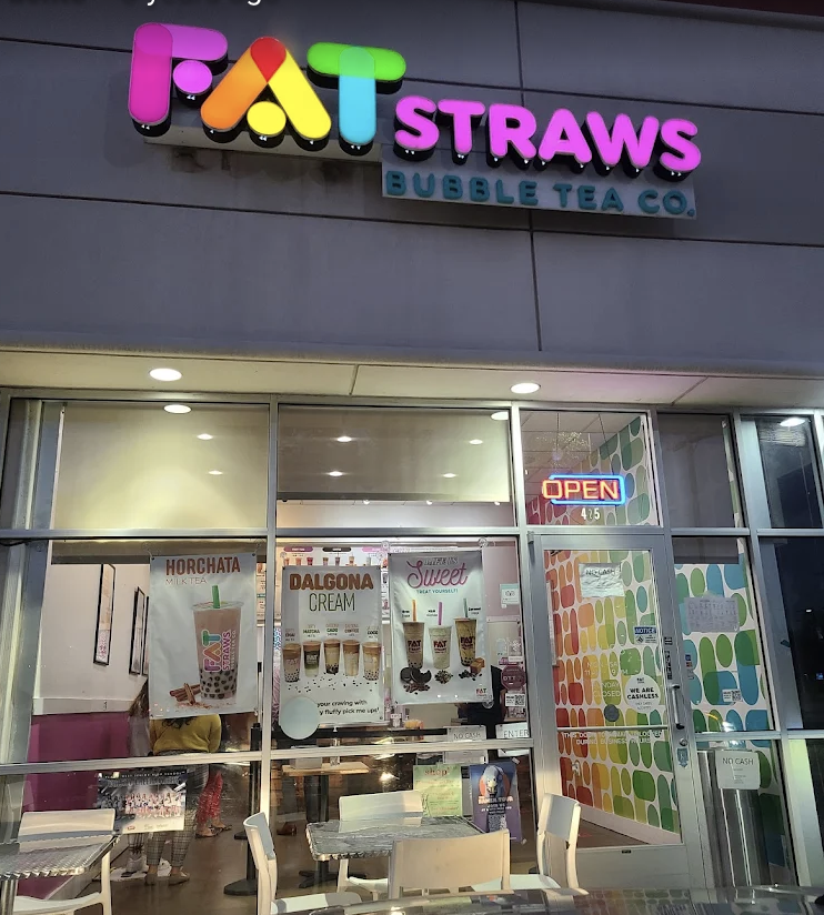 Outside Fat Straws Plano on West Park Boulevard